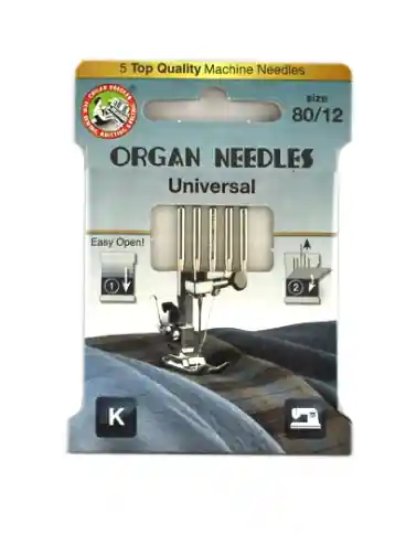 3203 Igły Organ ECO uniwersalne rozmiar 80/12 - Nowość