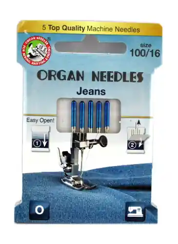 3221 Igły Organ ECO Jeans rozmiar 100/16 | Nie czekaj